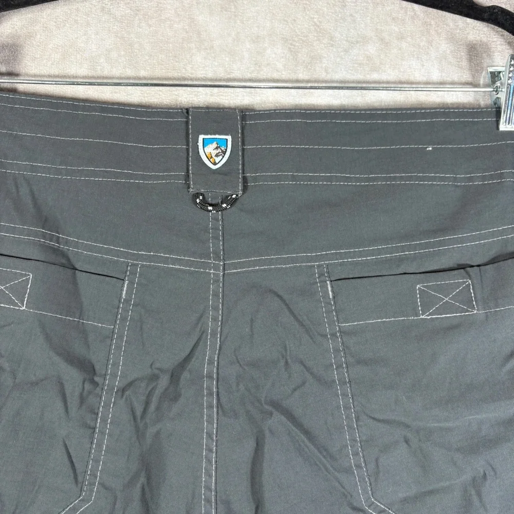 Kuhl Shorts Mens 38 Gray Renegade Cargo Hiking Outdoor Lightweight Quick Dry